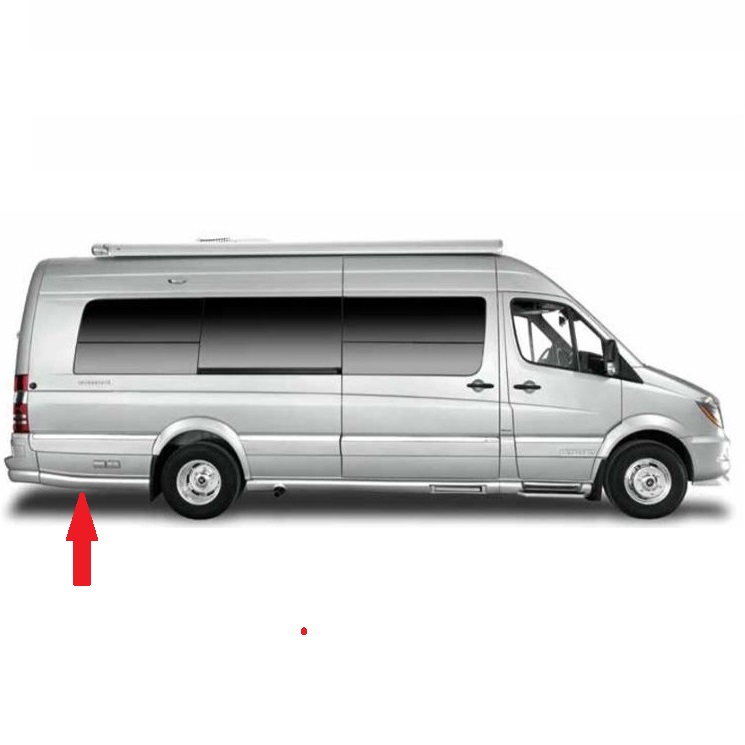 Airstream Interstate Extended Passenger Rear Transition Silver - 203624 ...