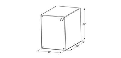 Icon Fresh Water Tank - 12473 | highskyrvparts.com