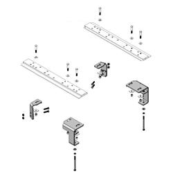 Demco RV 5Th Wheel Hitch Brackets Kit - 8553018 | highskyrvparts.com