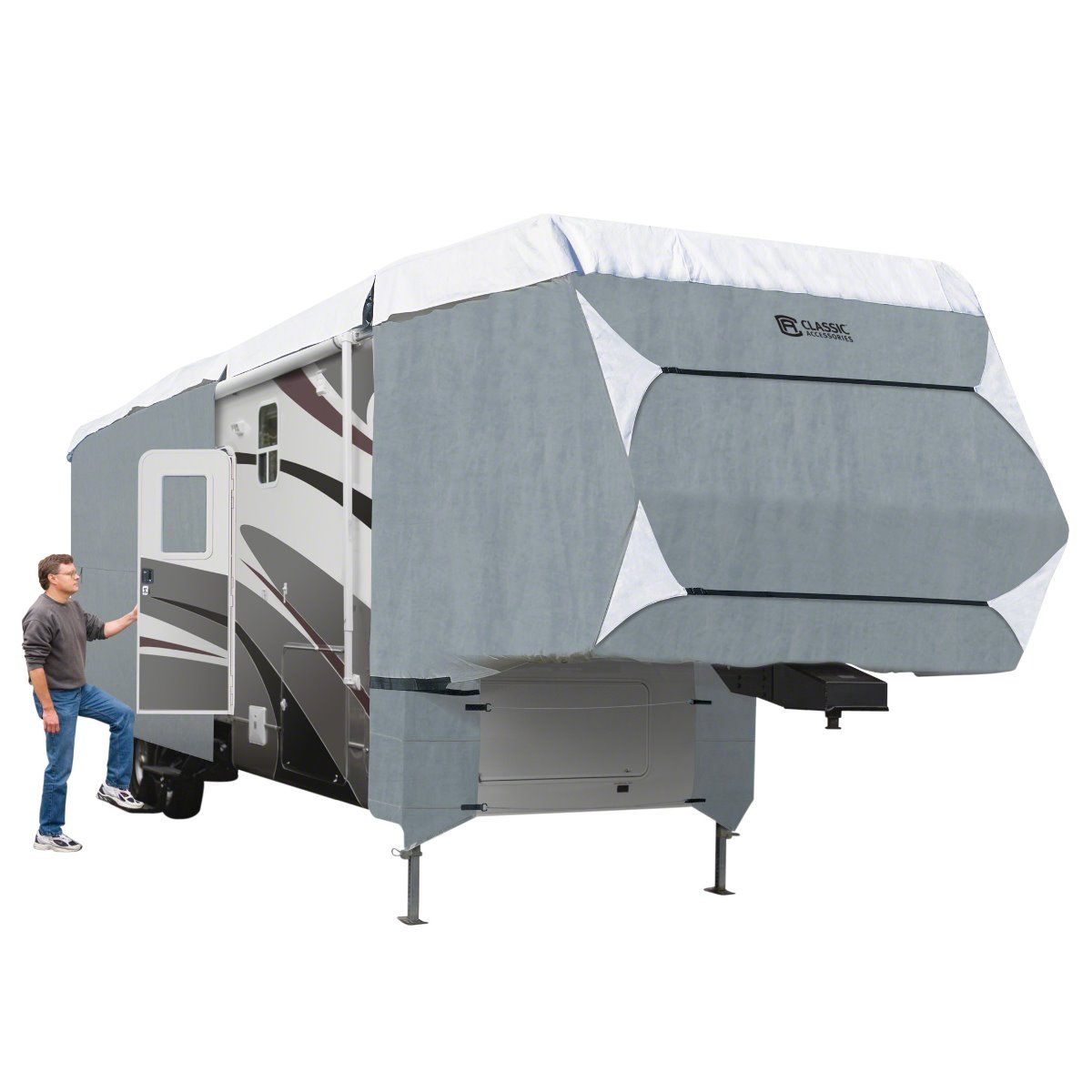 Classic Accessories Fifth Wheel Trailer Cover 80300203101RT