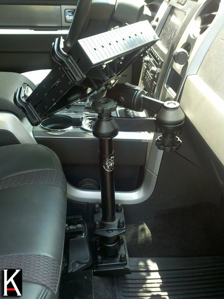 thumbnail image 2 of RAM Mount Vehicle Laptop System For 2004-Newer Ford F150 Trucks 2 of 12
