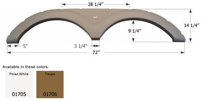 Icon Fender Skirt - 01706 | highskyrvparts.com