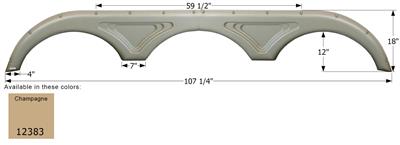 Icon Fender Skirt - 12383 | highskyrvparts.com
