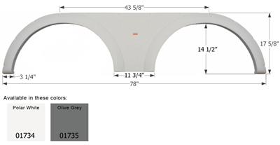 Icon Fender Skirt - 01734 | highskyrvparts.com