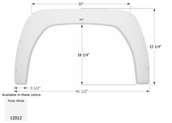 Icon Fender Skirt - 12012 | highskyrvparts.com