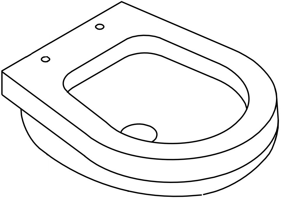 Dometic Toilet Bowl Assembly 385310781
