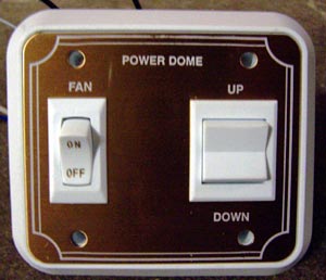 Airstream Switch,bath ceiling vent | highskyrvparts.com