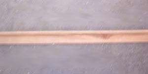 Airstream Bath Door Jamb Hickory - 963787-013 | highskyrvparts.com