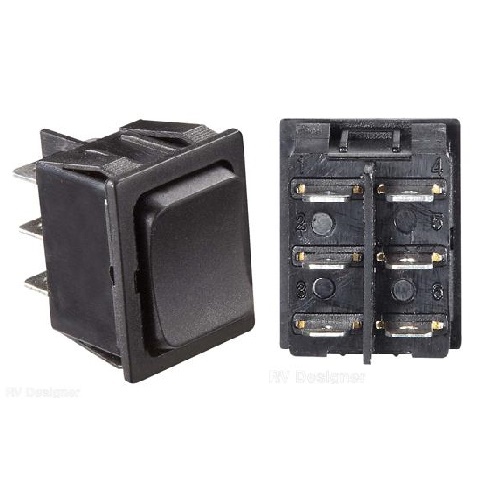 RV Designer Multi Purpose Rocker Switch - S471 | highskyrvparts.com